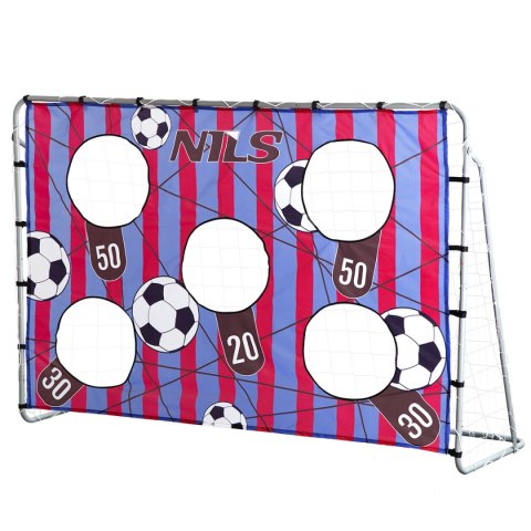 NT7788 2w1 BRAMKA Z SIATKĄ I PANELEM DO CELOWANIA 215x150cm NILS NT7788 2w1 BRAMKA Z SIATKĄ I PANELEM DO CELOWANIA 215x150cm NILS