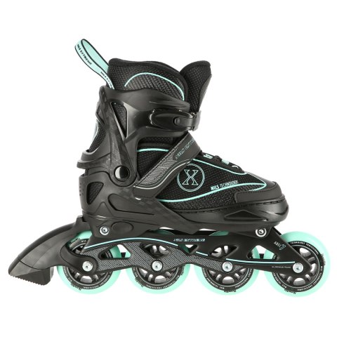 NA11008 CZARNO-MIĘTOWY ROZM. L (39-42) ŁYŻWOROLKI NILS EXTREME NA11008 CZARNO-MIĘTOWY ROZM. L (39-42) ŁYŻWOROLKI NILS EXTREME