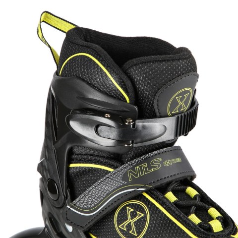 NA11008 CZARNO-ŻÓŁTY ROZM. M (35-38) ŁYŻWOROLKI NILS EXTREME NA11008 CZARNO-ŻÓŁTY ROZM. M (35-38) ŁYŻWOROLKI NILS EXTREME