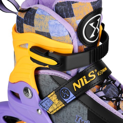 NA13810 ŁYŻWOROLKI TWIST ŻÓŁTE ROZM. L(39-42) NILS EXTREME NA13810 ŁYŻWOROLKI TWIST ŻÓŁTE ROZM. L(39-42) NILS EXTREME