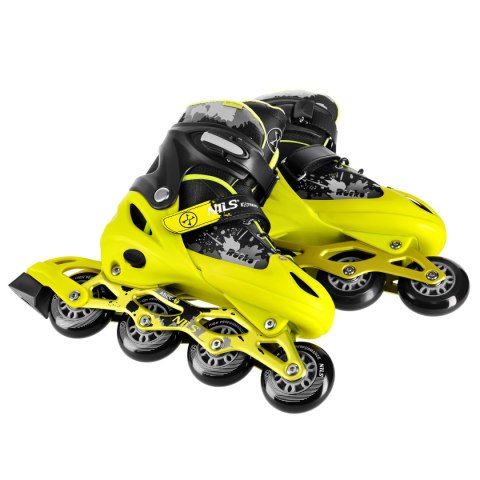 NA18137A ŁYŻWOROLKI ROCKO ŻÓŁTE ROZM.M (35-38) NILS EXTREME NA18137A ŁYŻWOROLKI ROCKO ŻÓŁTE ROZM.M (35-38) NILS EXTREME