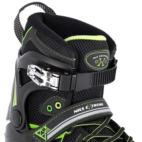 NA9022 CZARNO/ZIELONE ROZM 44 ŁYŻWOROLKI NILS EXTREME NA9022 CZARNO/ZIELONE ROZM 44 ŁYŻWOROLKI NILS EXTREME