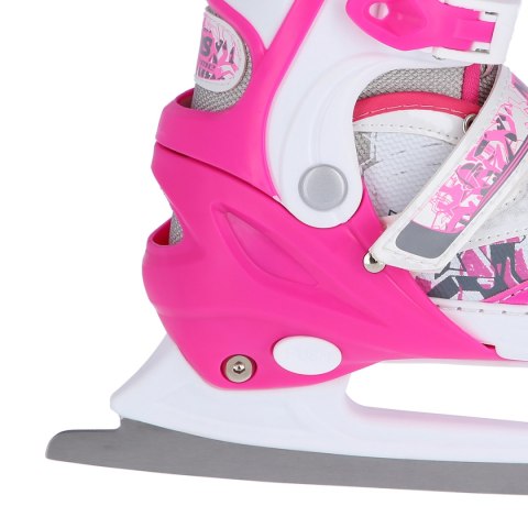 NF10927 A 2w1 DARK PINK ROZM.L(39-42) ŁYŻWOROLKI Z WYM. PŁ. FIGUROWĄ NILS EXTREME NF10927 A 2w1 DARK PINK ROZM.L(39-42) ŁYŻWOROLKI Z WYM. PŁ. FIGUROWĄ NILS EXTREME