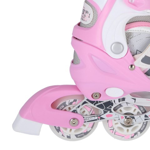 NF10927 A 2w1 PINK ROZM.L(39-42) ŁYŻWOROLKI Z WYM. PŁ. FIGUROWĄ NILS EXTREME NF10927 A 2w1 PINK ROZM.L(39-42) ŁYŻWOROLKI Z WYM. PŁ. FIGUROWĄ NILS EXTREME