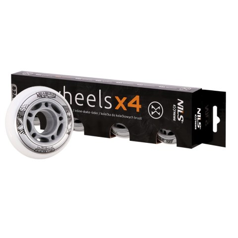 PU 64x24 82A BIAŁE KÓŁKA (4 szt.) NILS EXTREME PU 64x24 82A BIAŁE KÓŁKA (4 szt.) NILS EXTREME