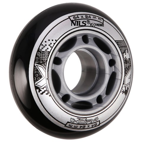 PU 64x24 82A CZARNE KÓŁKA (4 szt.) NILS EXTREME PU 64x24 82A CZARNE KÓŁKA (4 szt.) NILS EXTREME