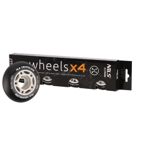 PU 64x24 82A CZARNE MATOWE KÓŁKA (4 szt.) NILS EXTREME PU 64x24 82A CZARNE MATOWE KÓŁKA (4 szt.) NILS EXTREME