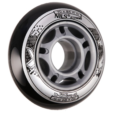 PU 70x24 82A CZARNE KÓŁKA (4 szt.) NILS EXTREME PU 70x24 82A CZARNE KÓŁKA (4 szt.) NILS EXTREME