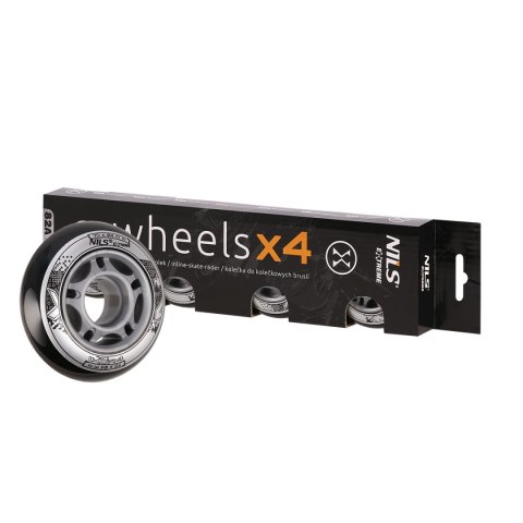PU 70x24 82A CZARNE KÓŁKA (4 szt.) NILS EXTREME PU 70x24 82A CZARNE KÓŁKA (4 szt.) NILS EXTREME