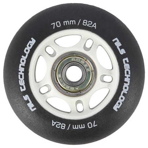 PU 70x24 82A CZARNE MATOWE (4 szt.) + ABEC-9 (8 szt.) ZESTAW NILS EXTREME PU 70x24 82A CZARNE MATOWE (4 szt.) + ABEC-9 (8 szt.) ZESTAW NILS EXTREME