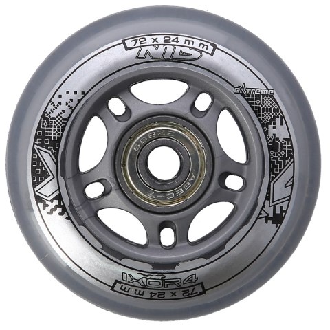 PU 72x24 82A PRZEZROCZYSTE N (4 szt.) + ABEC-7 (8 szt.) ZESTAW NILS EXTREME PU 72x24 82A PRZEZROCZYSTE N (4 szt.) + ABEC-7 (8 szt.) ZESTAW NILS EXTREME