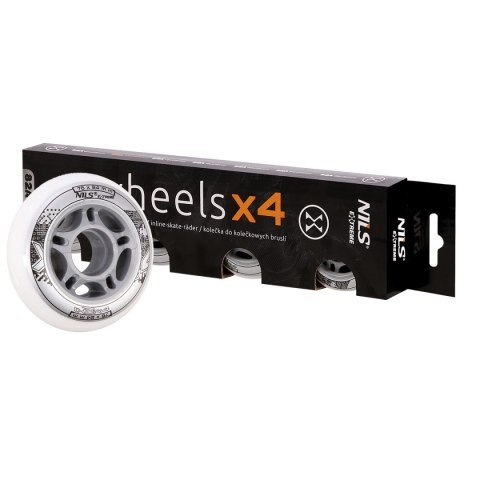 PU 76x24 82A BIAŁE KÓŁKA (4 szt.) NILS EXTREME PU 76x24 82A BIAŁE KÓŁKA (4 szt.) NILS EXTREME