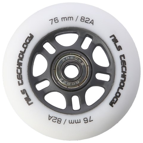 PU 76x24 82A BIAŁE MATOWE (4 szt.) + ABEC-9 (8 szt.) ZESTAW NILS EXTREME PU 76x24 82A BIAŁE MATOWE (4 szt.) + ABEC-9 (8 szt.) ZESTAW NILS EXTREME