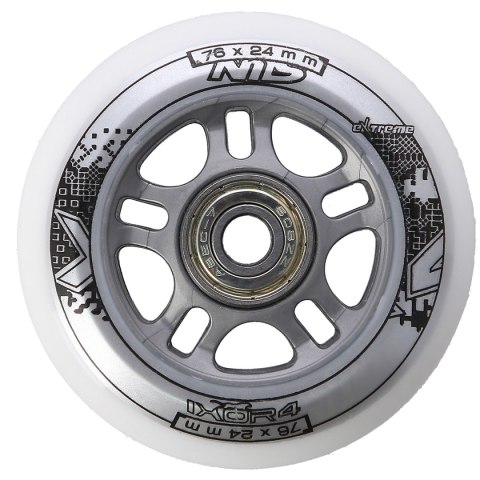 PU 76x24 82A BIAŁE N (4 szt.) + ABEC-7 (8 szt.) ZESTAW NILS EXTREME PU 76x24 82A BIAŁE N (4 szt.) + ABEC-7 (8 szt.) ZESTAW NILS EXTREME