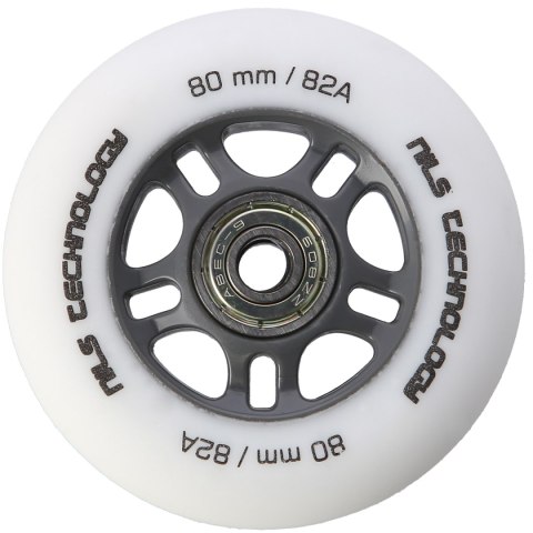 PU 80x24 82A BIAŁE MATOWE (4 szt.) + ABEC-9 (8 szt.) ZESTAW NILS EXTREME PU 80x24 82A BIAŁE MATOWE (4 szt.) + ABEC-9 (8 szt.) ZESTAW NILS EXTREME