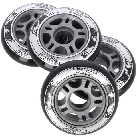 PU 80x24 82A CZARNE N KÓŁKA (4 szt.) NILS EXTREME PU 80x24 82A CZARNE N KÓŁKA (4 szt.) NILS EXTREME