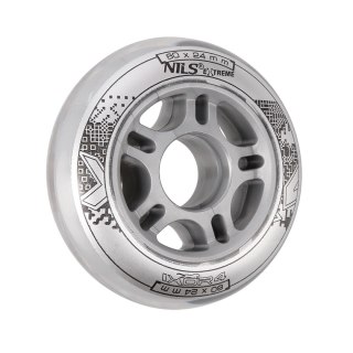 PU 80x24 82A PRZEZROCZYSTE KÓŁKA (4 szt.) NILS EXTREME