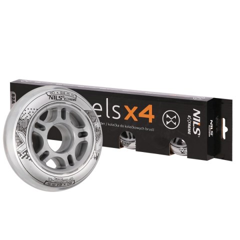 PU 80x24 82A PRZEZROCZYSTE KÓŁKA (4 szt.) NILS EXTREME PU 80x24 82A PRZEZROCZYSTE KÓŁKA (4 szt.) NILS EXTREME