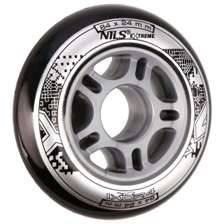 PU 84x24 82A CZARNE KÓŁKA (4 szt.) NILS EXTREME