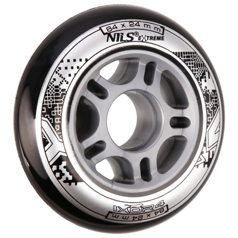 PU 84x24 82A CZARNE KÓŁKA (4 szt.) NILS EXTREME PU 84x24 82A CZARNE KÓŁKA (4 szt.) NILS EXTREME