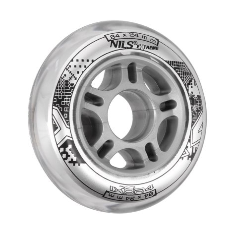 PU 84x24 82A PRZEZROCZYSTE KÓŁKA (4 szt.) NILS EXTREME PU 84x24 82A PRZEZROCZYSTE KÓŁKA (4 szt.) NILS EXTREME