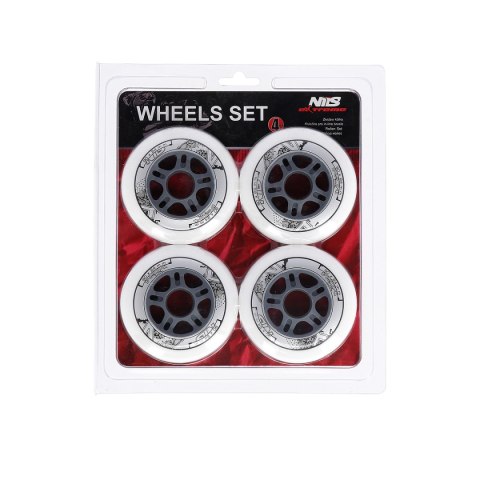 PU 90x24 82A BIAŁE KÓŁKA (4 szt.) NILS EXTREME PU 90x24 82A BIAŁE KÓŁKA (4 szt.) NILS EXTREME