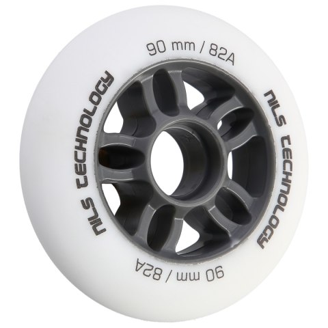 PU 90x24 82A BIAŁE MATOWE KÓŁKA (4 szt.) NILS EXTREME PU 90x24 82A BIAŁE MATOWE KÓŁKA (4 szt.) NILS EXTREME