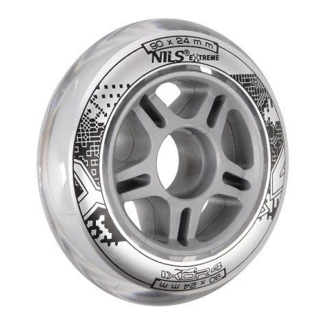 PU 90x24 82A PRZEŹROCZYSTE KÓŁKA (4 szt.) NILS EXTREME PU 90x24 82A PRZEŹROCZYSTE KÓŁKA (4 szt.) NILS EXTREME