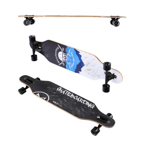 LONGBOARD SKULL WOOD SKATE NILS EXTREME LONGBOARD SKULL WOOD SKATE NILS EXTREME