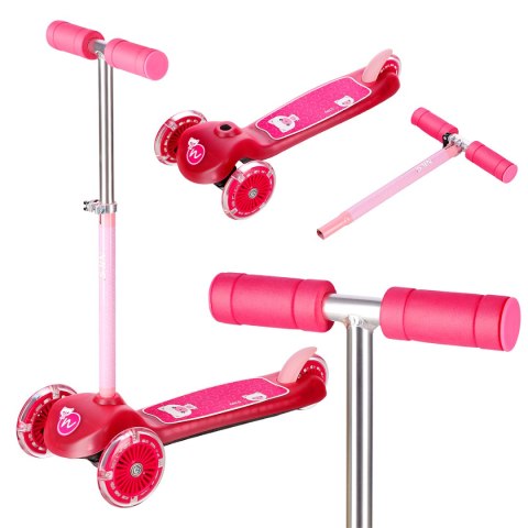 HLB001 PINK HULAJNOGA DZIECIĘCA NILS FUN HLB001 PINK HULAJNOGA DZIECIĘCA NILS FUN