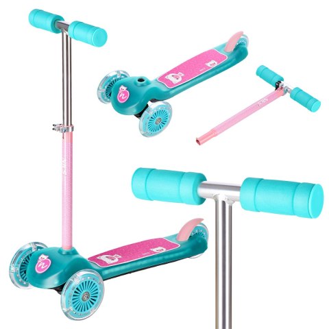 HLB001 TURQUOISE HULAJNOGA DZIECIĘCA NILS FUN HLB001 TURQUOISE HULAJNOGA DZIECIĘCA NILS FUN