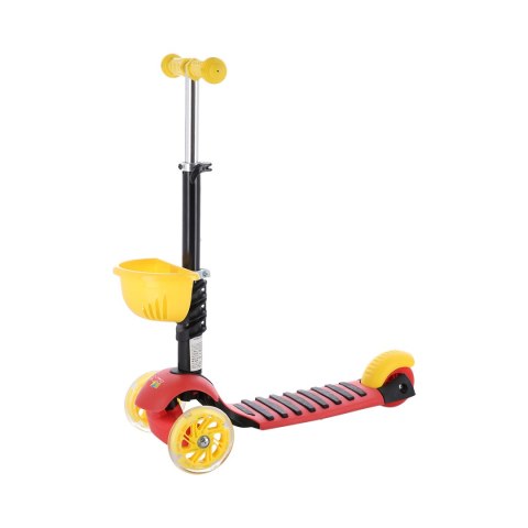 HLB07 4w1 BLACK-YELLOW-RED HULAJNOGA DZIECIĘCA NILS FUN HLB07 4w1 BLACK-YELLOW-RED HULAJNOGA DZIECIĘCA NILS FUN