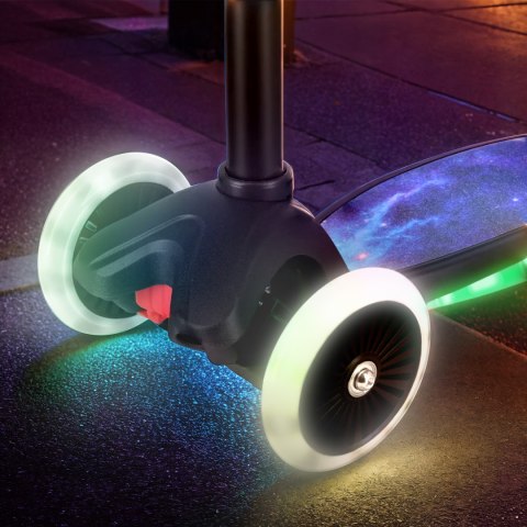 HLB1310 LED HULAJNOGA DZIECIĘCA CZARNA NILS FUN HLB1310 LED HULAJNOGA DZIECIĘCA CZARNA NILS FUN