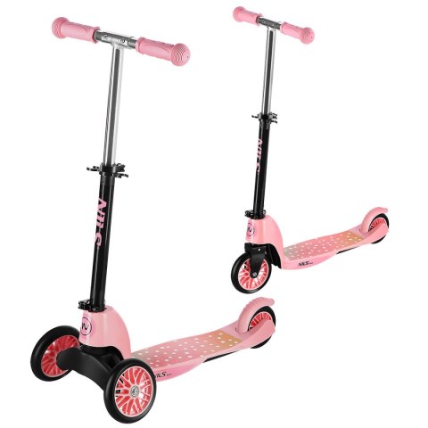 HLB202 2w1 PINK HULAJNOGA DZIECIĘCA NILS FUN HLB202 2w1 PINK HULAJNOGA DZIECIĘCA NILS FUN