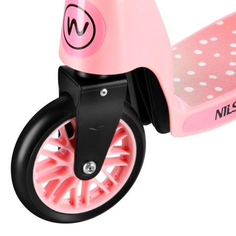 HLB202 2w1 PINK HULAJNOGA DZIECIĘCA NILS FUN HLB202 2w1 PINK HULAJNOGA DZIECIĘCA NILS FUN