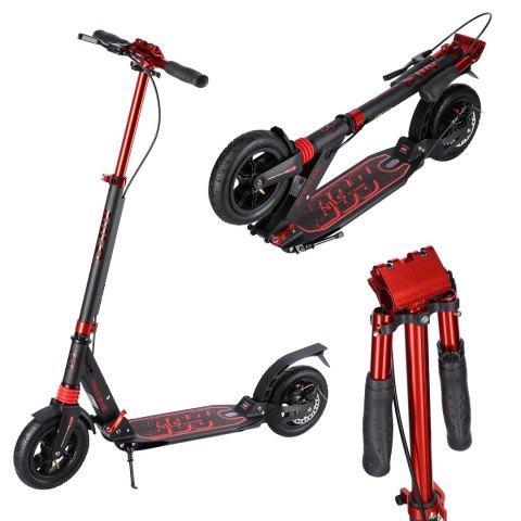 HM209T BLACK-RED HULAJNOGA Z HAMULCEM TARCZOWYM NILS EXTREME HM209T BLACK-RED HULAJNOGA Z HAMULCEM TARCZOWYM NILS EXTREME