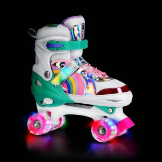 NQ0187 LED WROTKI RAINBOW ROZM. L(39-41) NILS EXTREME