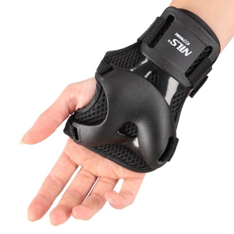 H8334 CZARNE ROZM. M ZESTAW OCHRANIACZY NILS EXTREME H8334 CZARNE ROZM. M ZESTAW OCHRANIACZY NILS EXTREME