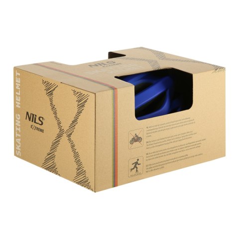 MTV50 NIEBIESKI ROZM. L(58-61CM) KASK NILS EXTREME MTV50 NIEBIESKI ROZM. L(58-61CM) KASK NILS EXTREME