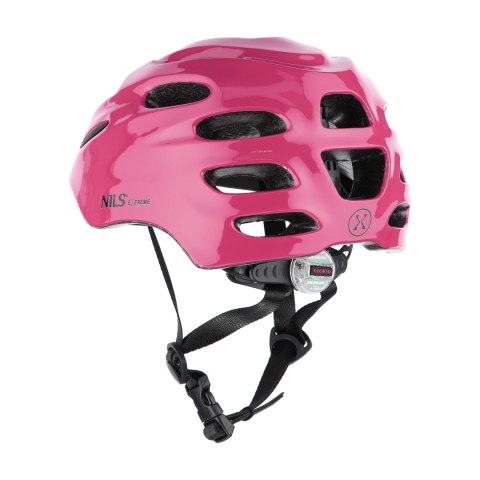 MTW01 LED RÓŻOWY ROZM. XS (43-49 cm) KASK NILS EXTREME MTW01 LED RÓŻOWY ROZM. XS (43-49 cm) KASK NILS EXTREME
