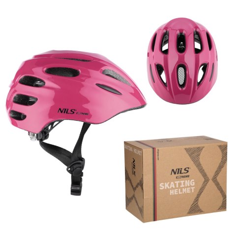 MTW01 LED RÓŻOWY ROZM. S (44-50 cm) KASK NILS EXTREME MTW01 LED RÓŻOWY ROZM. S (44-50 cm) KASK NILS EXTREME