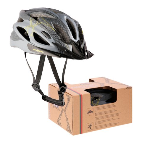 MTW291 SZARO-CZARNY ROZM. L (55-61CM) KASK NILS EXTREME MTW291 SZARO-CZARNY ROZM. L (55-61CM) KASK NILS EXTREME