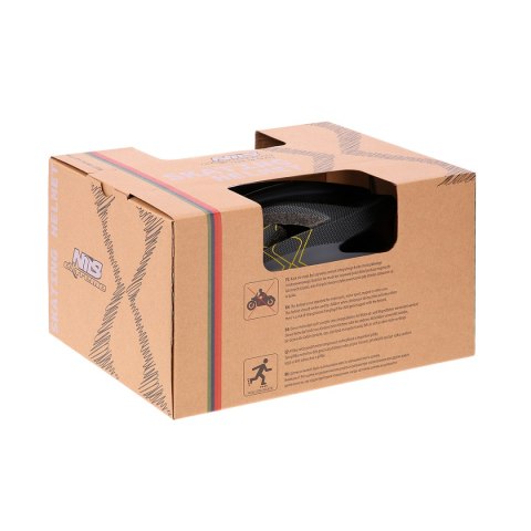 MTW291 SZARO-CZARNY ROZM. L (55-61CM) KASK NILS EXTREME MTW291 SZARO-CZARNY ROZM. L (55-61CM) KASK NILS EXTREME
