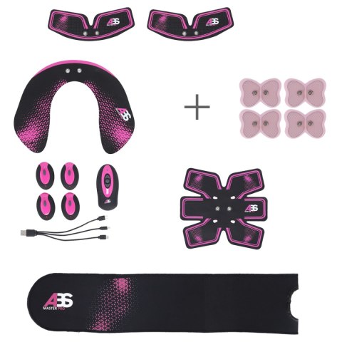 ABS MASTER PRO MULTI SET ELEKTROSTYMULATOR MIĘŚNI NN HMS ABS MASTER PRO MULTI SET ELEKTROSTYMULATOR MIĘŚNI NN HMS