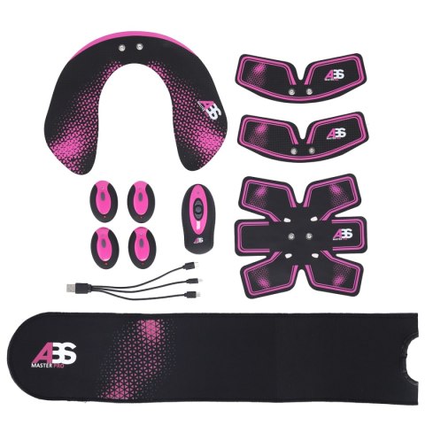 ABS MASTER PRO MULTI SET ELEKTROSTYMULATOR MIĘŚNI NN HMS ABS MASTER PRO MULTI SET ELEKTROSTYMULATOR MIĘŚNI NN HMS