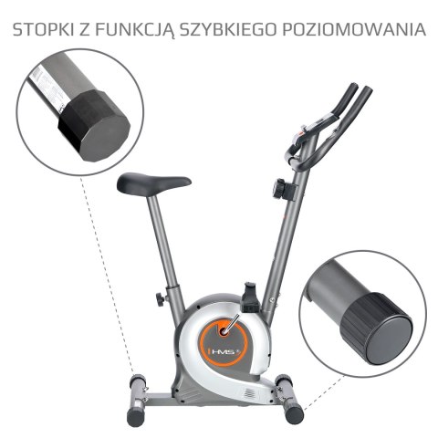 M8750 SILVER ROWER STACJONARNY MAGNETYCZNY HMS M8750 SILVER ROWER STACJONARNY MAGNETYCZNY HMS