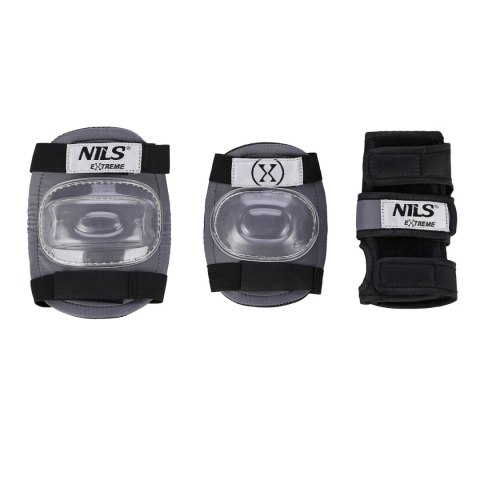 MR290+H230 KASK Z OCHRANIACZAMI ZESTAW SZARY ROZM. M NILS EXTREME MR290+H230 KASK Z OCHRANIACZAMI ZESTAW SZARY ROZM. M NILS EXTREME
