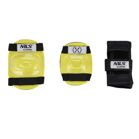 MR290+H230 KASK Z OCHRANIACZAMI ZESTAW ŻÓŁTY ROZM. M NILS EXTREME MR290+H230 KASK Z OCHRANIACZAMI ZESTAW ŻÓŁTY ROZM. M NILS EXTREME