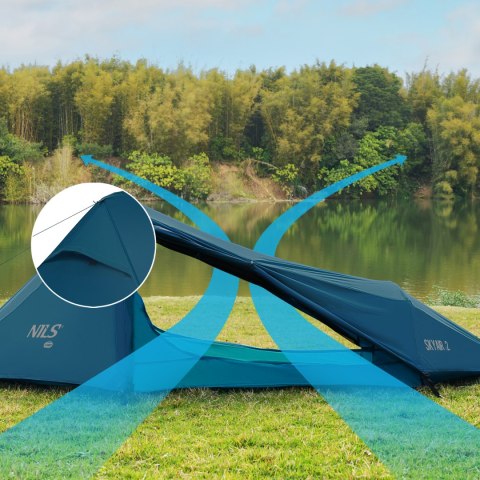 NC2502 NAMIOT ULTRA LIGHT SKYAIR 2 NIEBIESKI NILS CAMP NC2502 NAMIOT ULTRA LIGHT SKYAIR 2 NIEBIESKI NILS CAMP