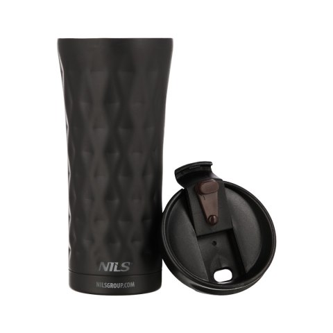 NCB44 CZARNY KUBEK TERMICZNY NILS NCB44 CZARNY KUBEK TERMICZNY NILS